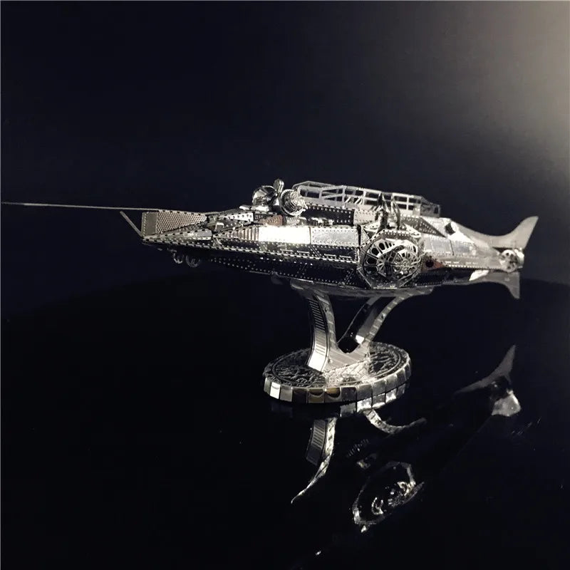 IRON STAR-rompecabezas de Metal 3D para adulto, Vengeance de modelismo