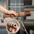 Robotime ROKR telescopio Monocular 3D juego de rompecabezas de madera juguetes de montaje para niños adolescentes adultos regalo de cumpleaños