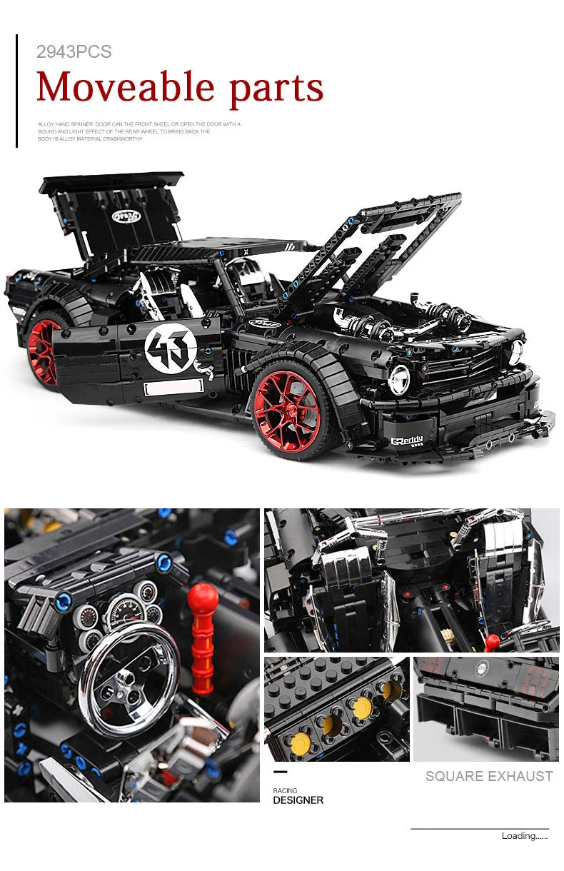 MOULD KING-coche de carreras RTR V2  13108 Control remoto