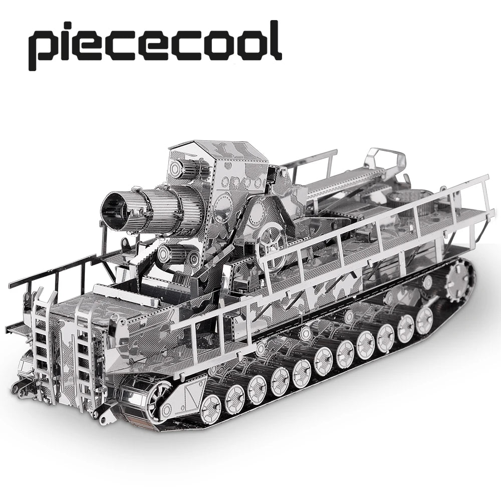 Piececool-rompecabezas de Metal 3D para adultos, modelo de construcción