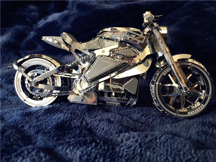 IRON STAR-rompecabezas de Metal 3D para adulto, Vengeance de modelismo