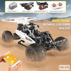 Mould King- juguete de ladrillos para armar coche de carreras del desierto PF Buggy 2