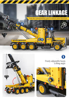 MOULD KING-bloques de construcción   juguete de ladrillos para armar camión remolque de alta tecnología