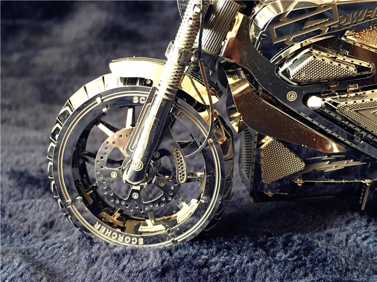 IRON STAR-rompecabezas de Metal 3D para adulto, Vengeance de modelismo