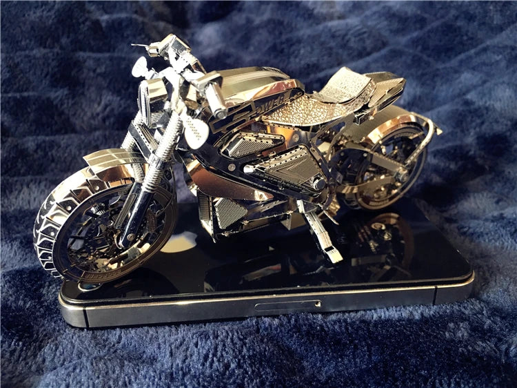 IRON STAR-rompecabezas de Metal 3D para adulto, Vengeance de modelismo