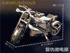 IRON STAR-rompecabezas de Metal 3D para adulto, Vengeance de modelismo