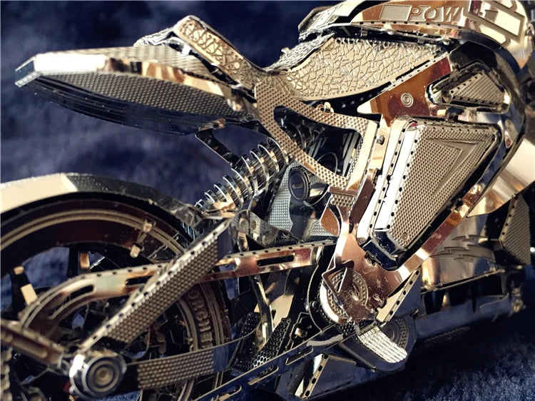IRON STAR-rompecabezas de Metal 3D para adulto, Vengeance de modelismo