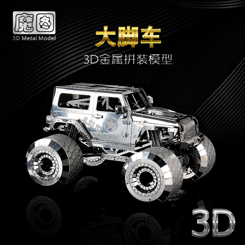 IRON STAR-rompecabezas de Metal 3D para adulto, Vengeance de modelismo