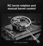 Cada 925 Uds ciudad Control remoto Ww2 ejército militar tigre tanque de bloques de construcción ladrillos RC vehículo