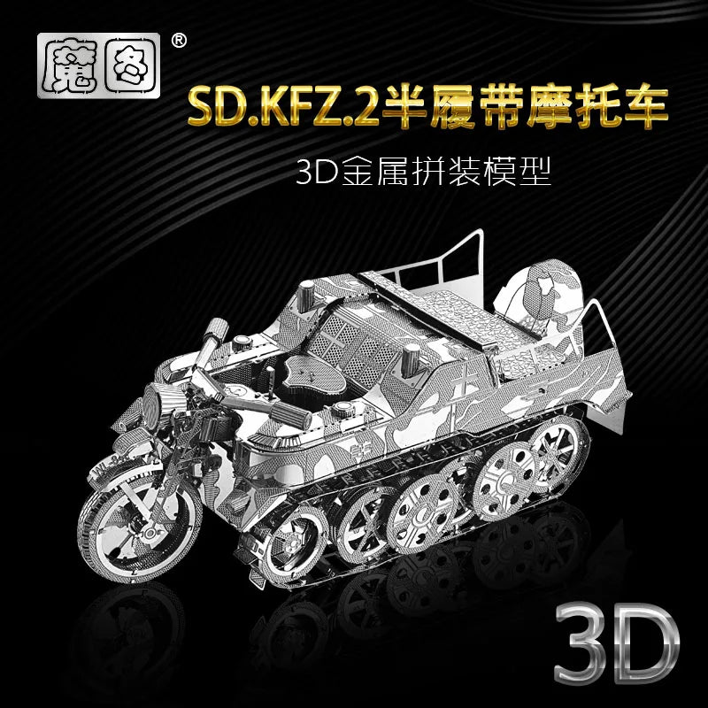 IRON STAR-rompecabezas de Metal 3D para adulto, Vengeance de modelismo