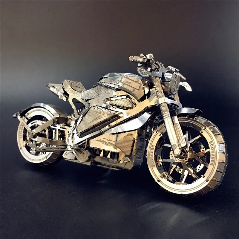 IRON STAR-rompecabezas de Metal 3D para adulto, Vengeance de modelismo