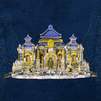 Piececool-rompecabezas de Metal 3D, juguete creativo, antiguo palacio de verano