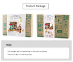 Robotime-casa de muñecas artística, Kits de casa en miniatura DIY, Mini casa de muñecas con muebles, juguetes de café de Simon para niños, regalo para niñas DG109