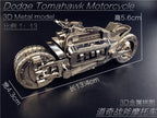 IRON STAR-rompecabezas de Metal 3D para adulto, Vengeance de modelismo