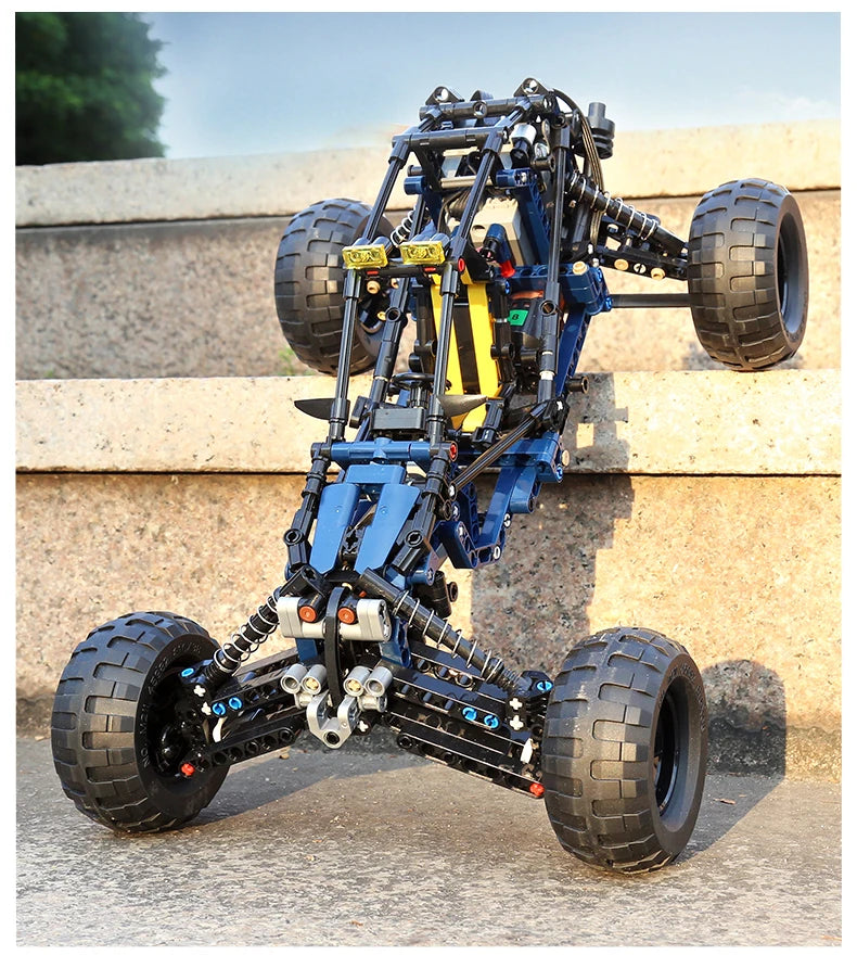 MOLD KING 18018 coche de escalada técnico MOC-3028 Lightning APP Control remoto coche modelo ladrillos