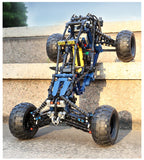 MOLD KING 18018 coche de escalada técnico MOC-3028 Lightning APP Control remoto coche modelo ladrillos