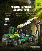 MOLD KING 19006 bloques de construcción técnicos la aplicación neumática máquina forestal