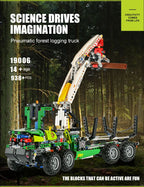 MOLD KING 19006 bloques de construcción técnicos la aplicación neumática máquina forestal