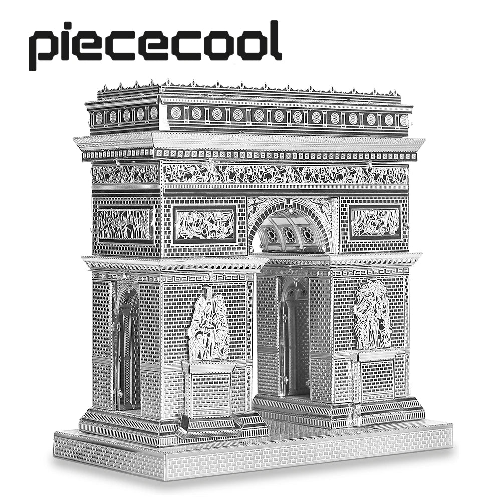 Piececool-rompecabezas 3D De Metal para adultos, modelo De construcción, arco De Triom