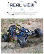 MOLD KING 18018 coche de escalada técnico MOC-3028 Lightning APP Control remoto coche modelo ladrillos
