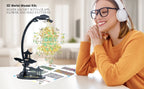 Piececool-rompecabezas de Metal 3D para adultos, bolsita de plata con modelo de uva