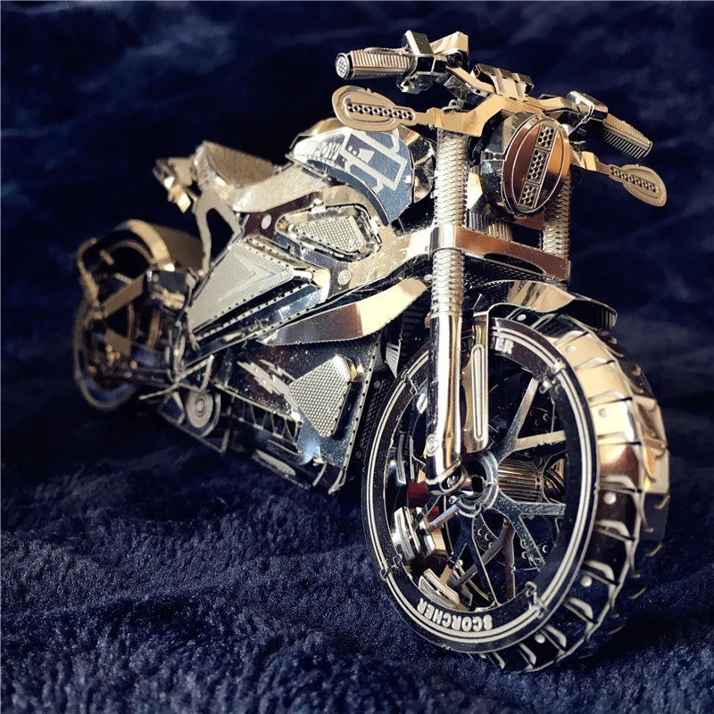 IRON STAR-rompecabezas de Metal 3D para adulto, Vengeance de modelismo