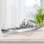 Piececool-rompecabezas de Metal 3D, acorazado de Missouri