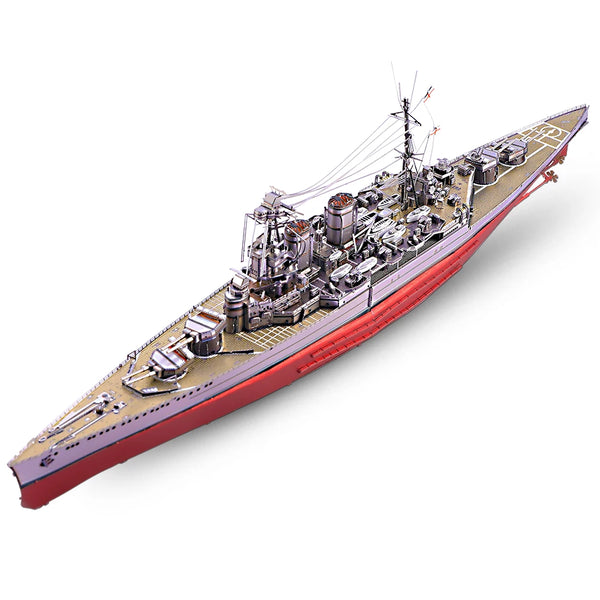 Piececool-rompecabezas de Metal 3D  modelo de construcción, buque de guerra, HMS HOOD