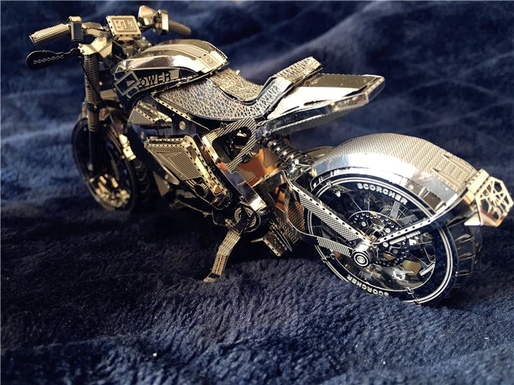 IRON STAR-rompecabezas de Metal 3D para adulto, Vengeance de modelismo
