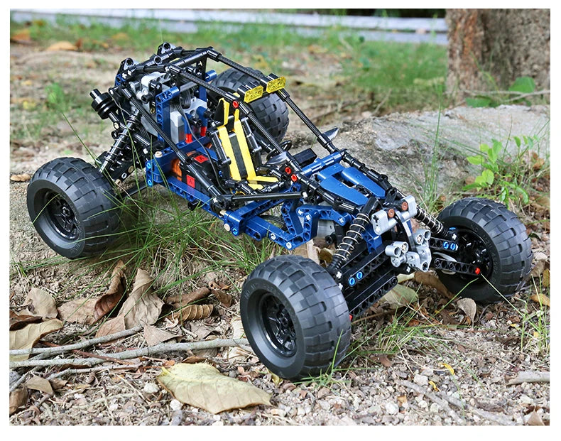 MOLD KING 18018 coche de escalada técnico MOC-3028 Lightning APP Control remoto coche modelo ladrillos