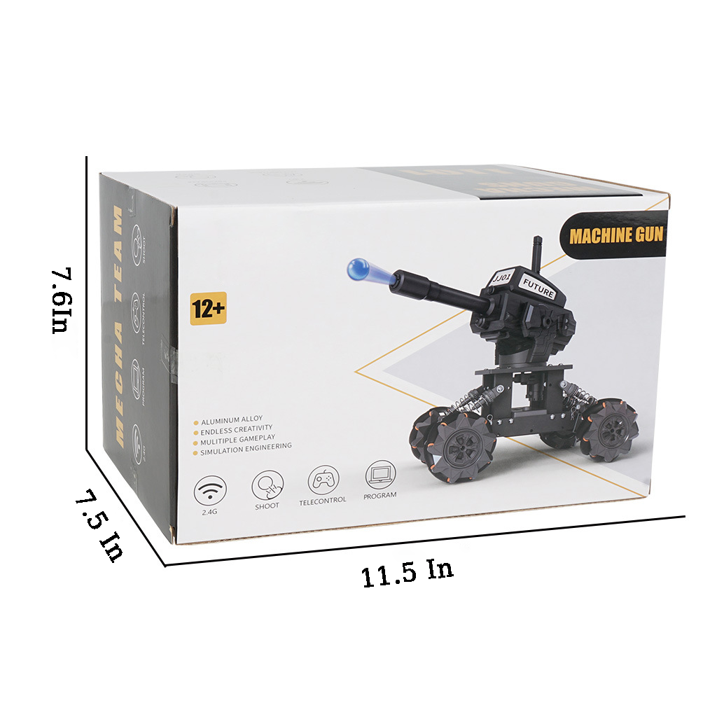 Tanque RC Recargable Aleación 3D 108 piezas