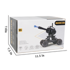 Tanque RC Recargable Aleación 3D 108 piezas