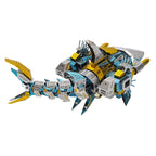 Tiburón Tigre Mecánico Metal 3D 123 piezas