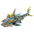 Tiburón Tigre Mecánico Metal 3D 123 piezas