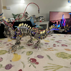Dragón Chino Realista Metal 3D 1300 piezas