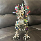 Dragón Chino Realista Metal 3D 1300 piezas
