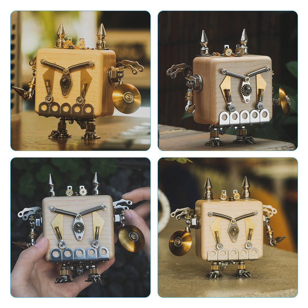 Caja de Música Metal 3D 150 piezas