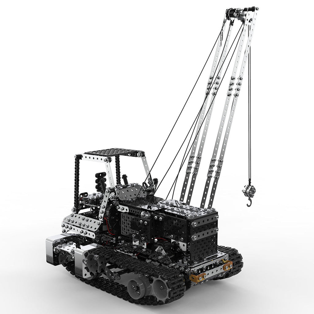 Grúa Pesada RC Metal 3D 1745 piezas