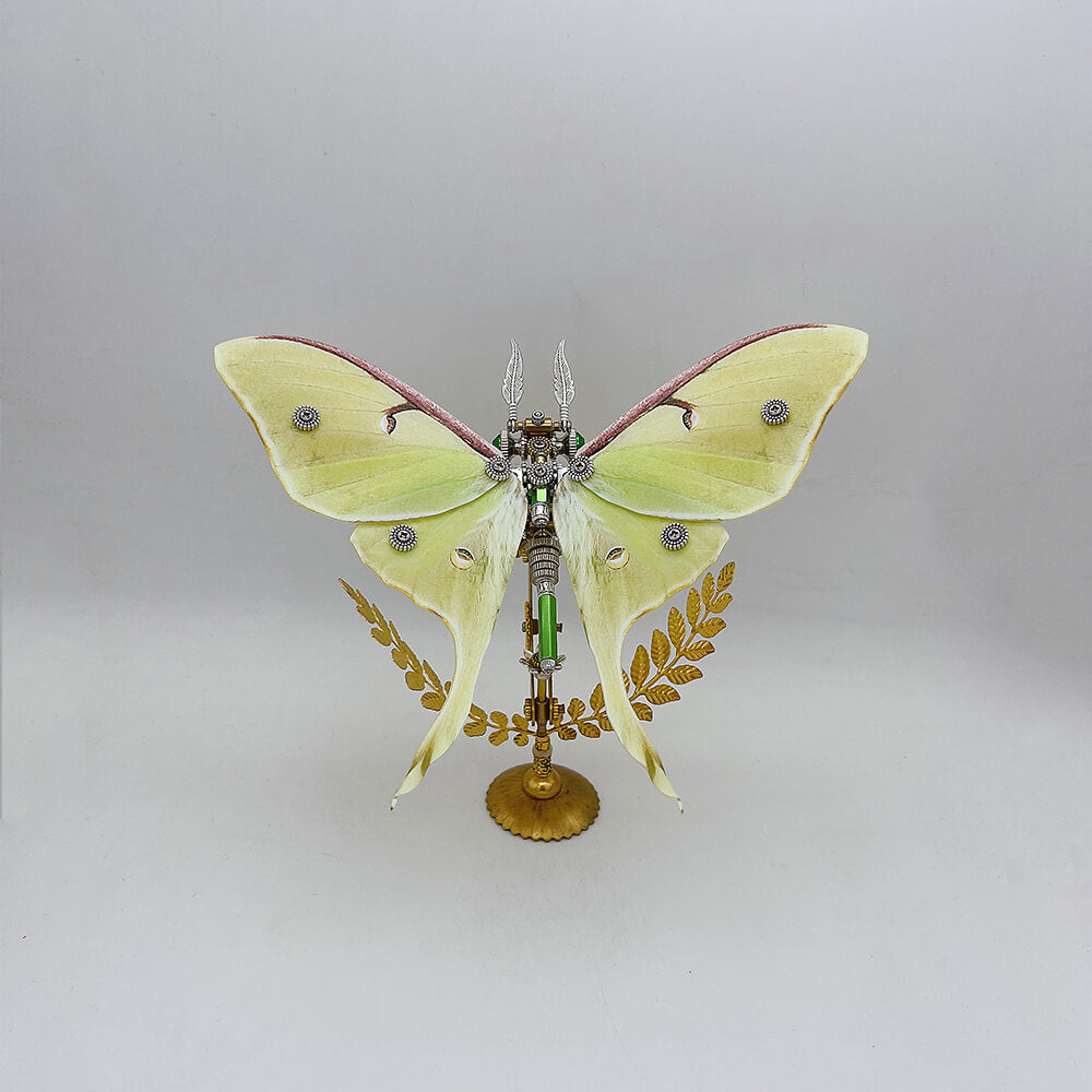 Polilla Steampunk Metal 3D 200 piezas