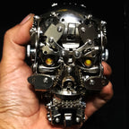 Calavera Steampunk Metal 3D con Base 200 piezas