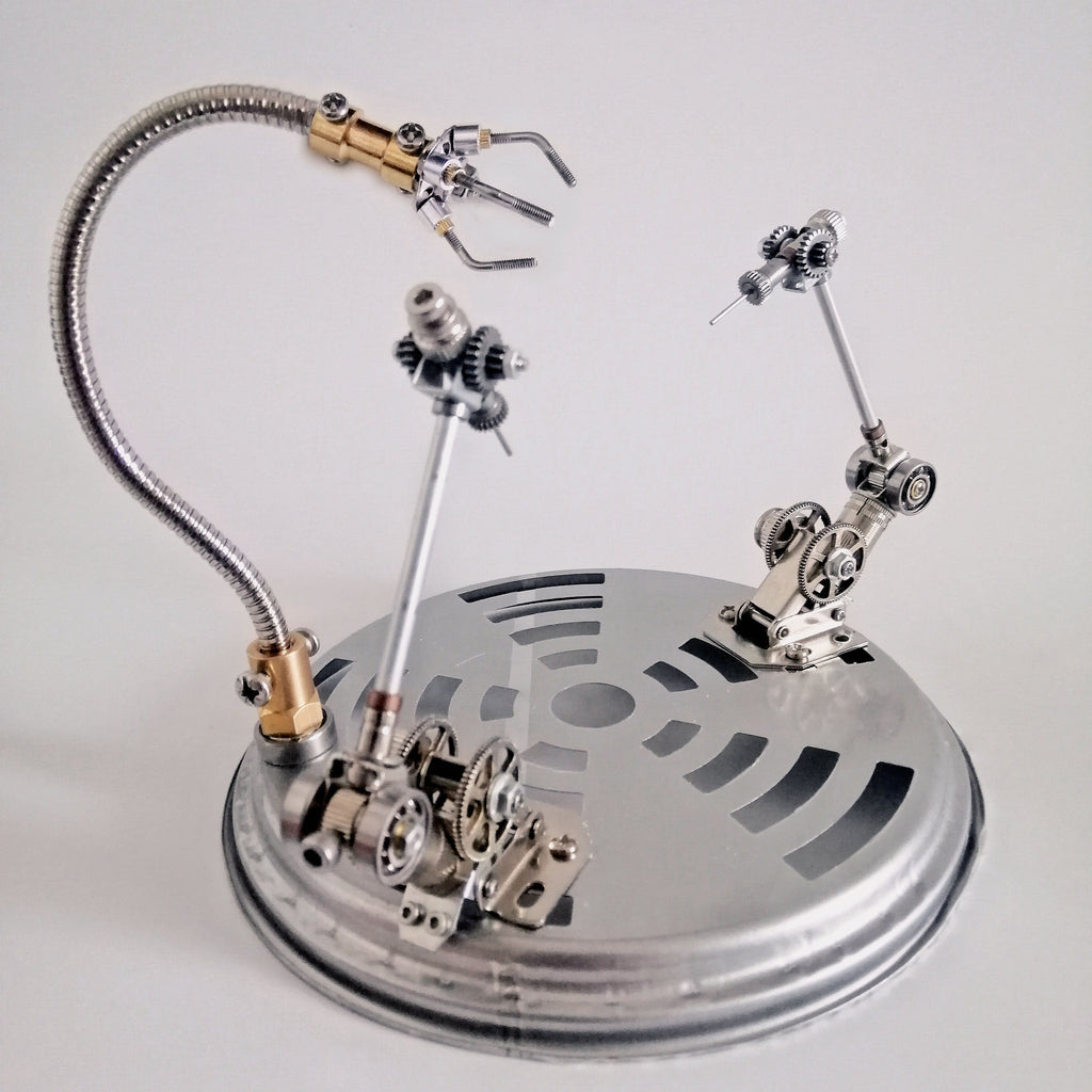Monstruo del Mar Profundo Steampunk Metal 3D 209 piezas