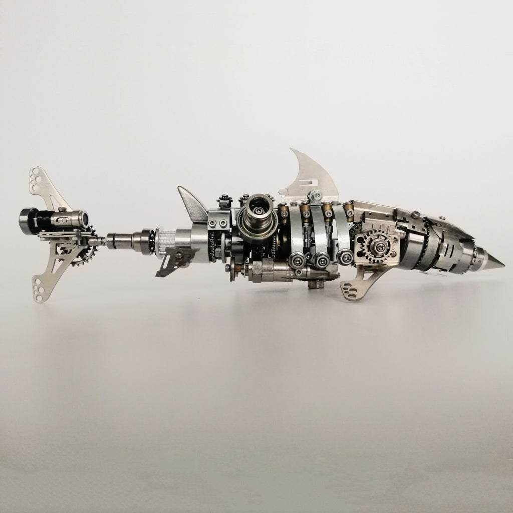 Monstruo del Mar Profundo Steampunk Metal 3D 209 piezas