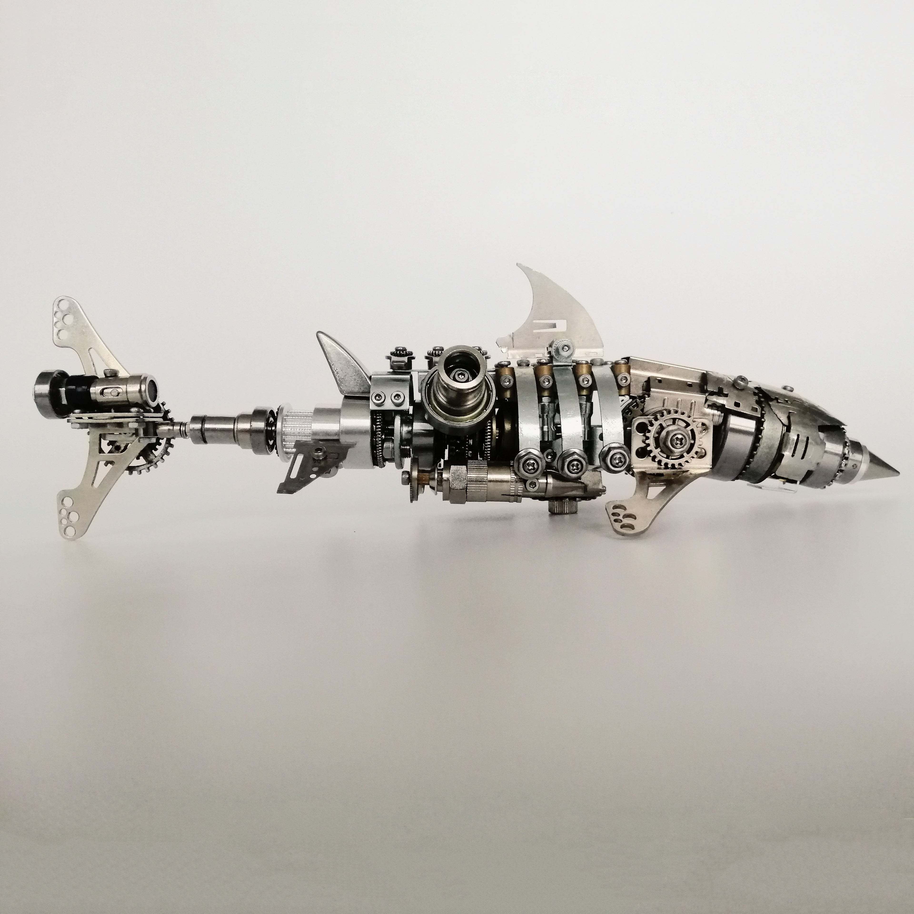 Monstruo del Mar Profundo Steampunk Metal 3D 209 piezas