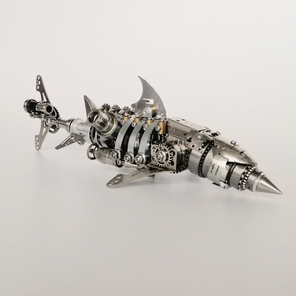 Monstruo del Mar Profundo Steampunk Metal 3D 209 piezas
