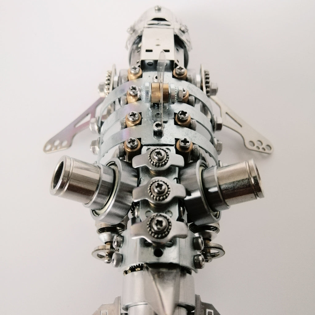Monstruo del Mar Profundo Steampunk Metal 3D 209 piezas