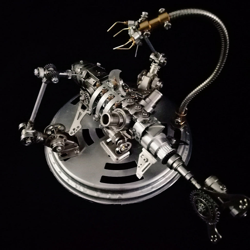 Monstruo del Mar Profundo Steampunk Metal 3D 209 piezas