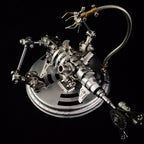 Monstruo del Mar Profundo Steampunk Metal 3D 209 piezas