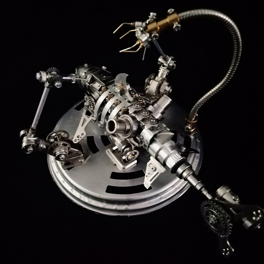 Monstruo del Mar Profundo Steampunk Metal 3D 209 piezas