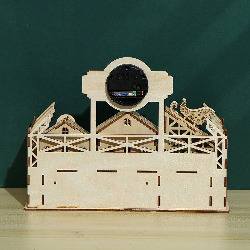 Taller de Papá Noel Madera 3D 225 piezas