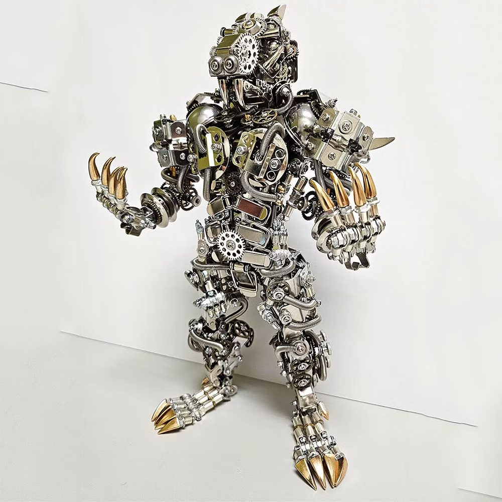 Hombre Lobo Metal 3D 2300 piezas